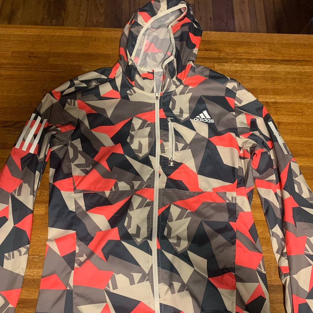 Adidas Own The Run Camo Running Jacket - image 2